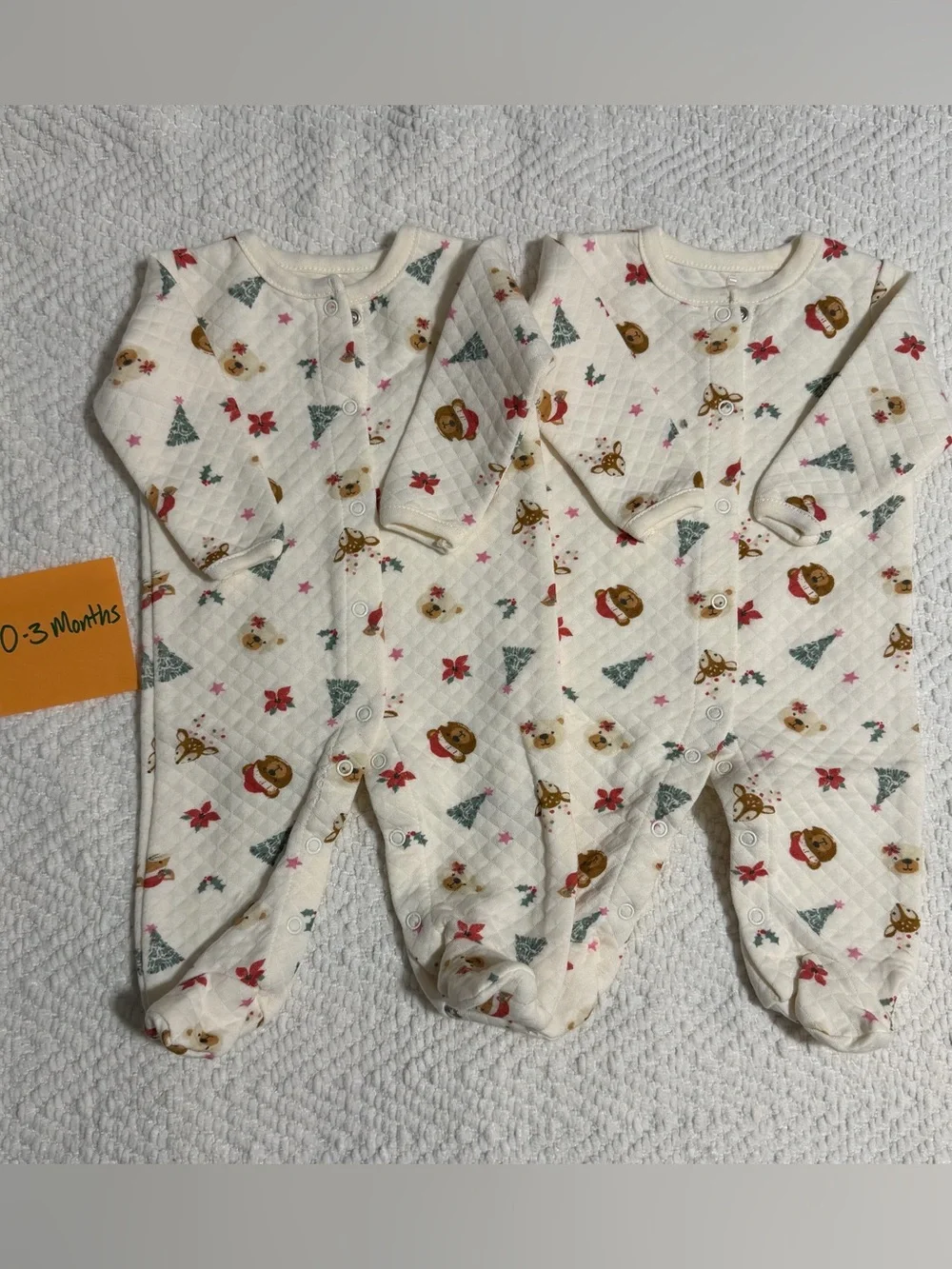 Newborn-3 month twin girl sets